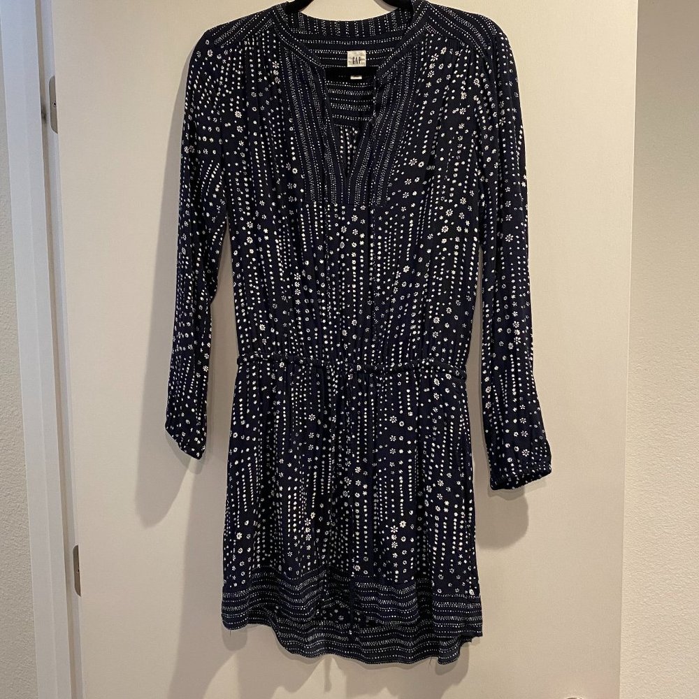 Gap Print Mini Dress - Size XS